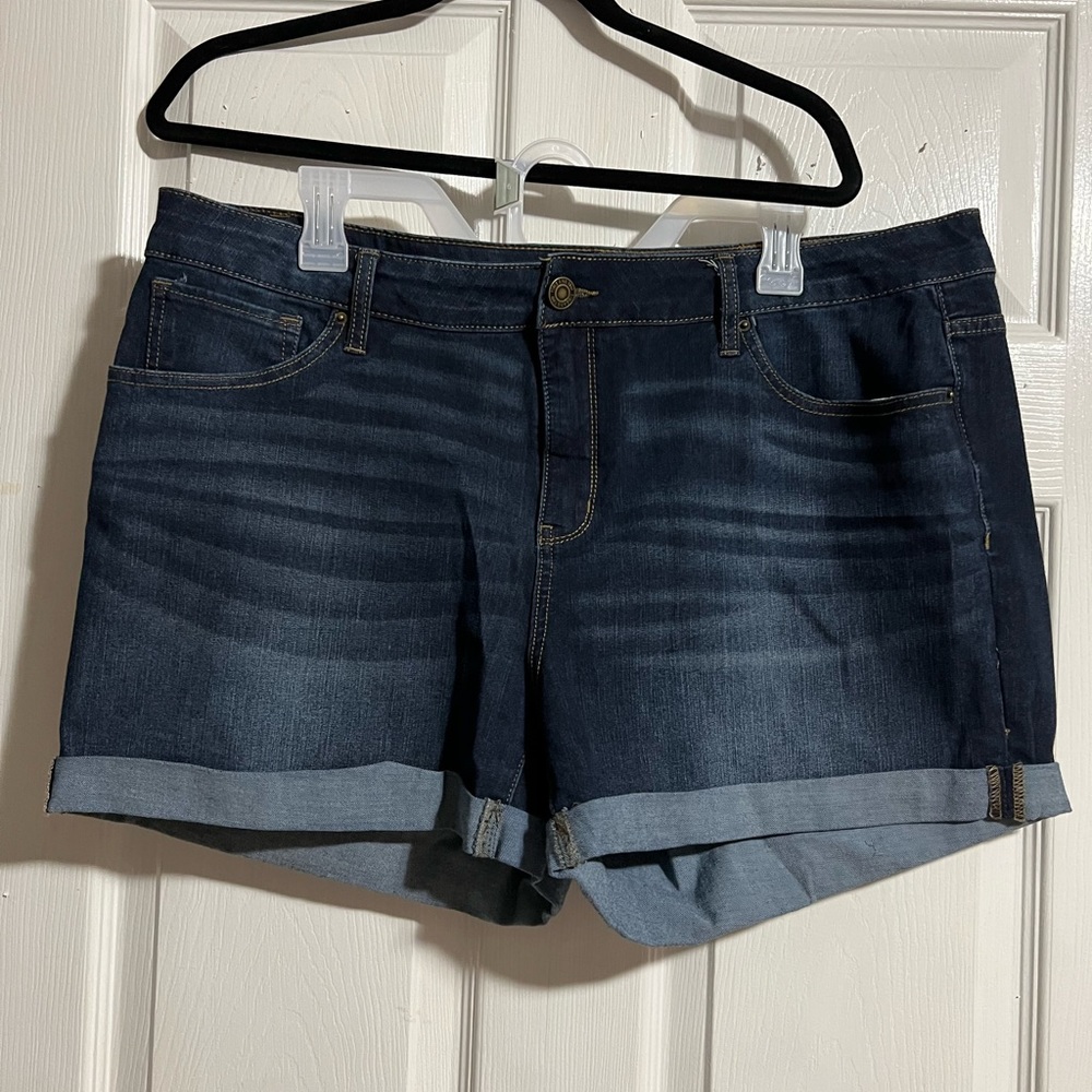 Time and Tru Jean Shorts.